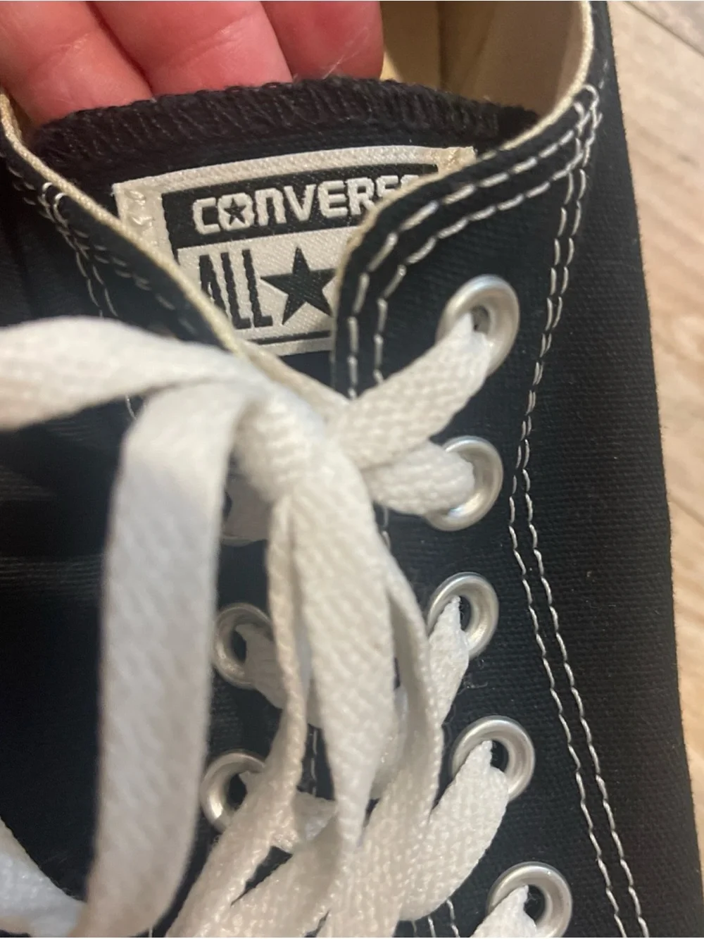 Converse Chuck Taylor All Star Low Top Sneakers Black Men's 10 Women’s 12 EUC